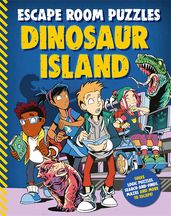 Book cover for Escape Room Puzzles: Dinosaur Island