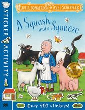 Book cover for A Squash and a Squeeze Sticker Book