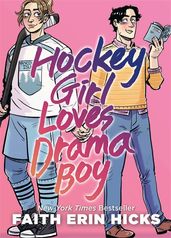 Book cover for Hockey Girl Loves Drama Boy