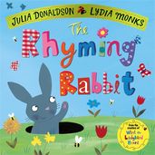 Book cover for The Rhyming Rabbit