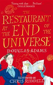 Book cover for The Restaurant at the End of the Universe Illustrated Edition